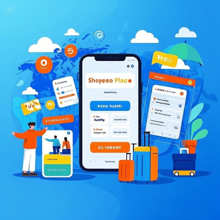 Mau Traveling? Pesan Tiket Pesawat & Hotel di Shopee Aja!